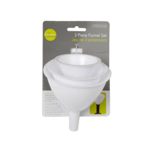 Luciano 3 piece Funnel Set