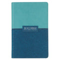 KJV Giant Print Lux-Leather Blue - Imitation Leather