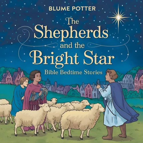 The Shepherds and the Bright Star: Bible Bedtime Story - Paperback
