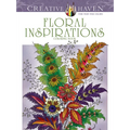 Creative Haven Floral Inspirations Coloring Book - Paperback