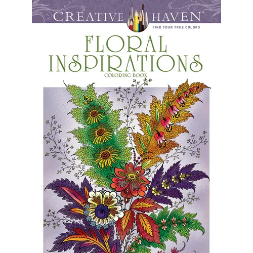 Creative Haven Floral Inspirations Coloring Book - Paperback