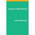 Essays on Self-Criticism - Paperback