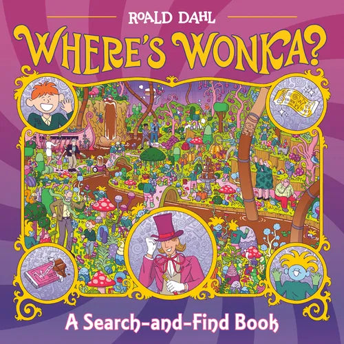 Where's Wonka?: A Search-And-Find Book - Hardcover