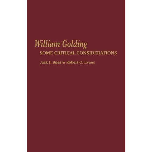William Golding: Some Critical Considerations - Paperback