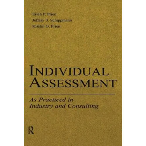 Individual Assessment: As Practiced in Industry and Consulting - Paperback