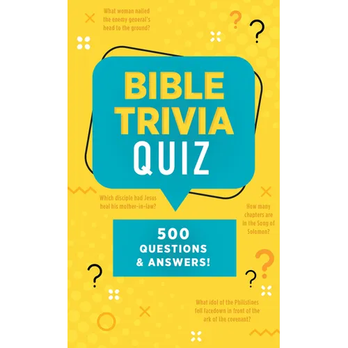 Bible Trivia Quiz: 500 Questions and Answers! - Paperback