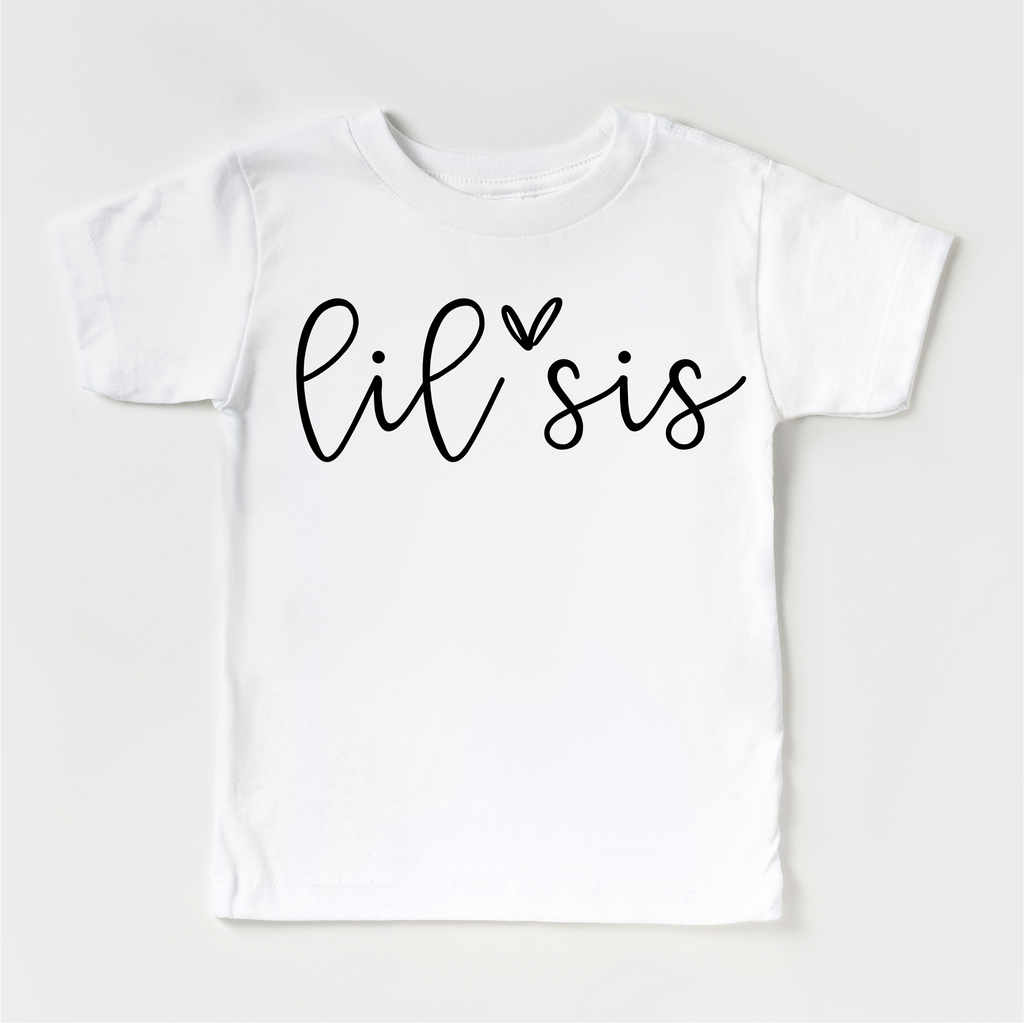 Lis Sis Sister Siblings Family Shirt - Sister Tee