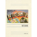 Vintage Lined Notebook Greetings from Boynton Beach - Paperback