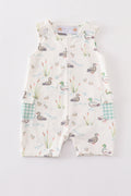 Sage Mallard Floral Jon Jon