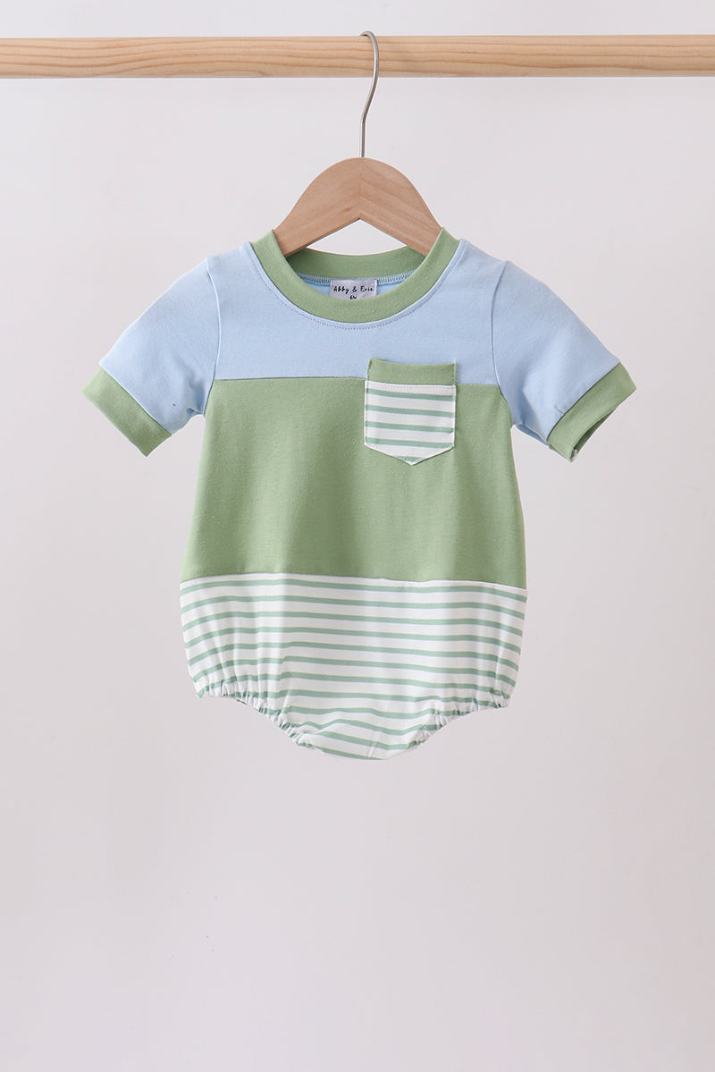 Blue&green Stripe Bubble