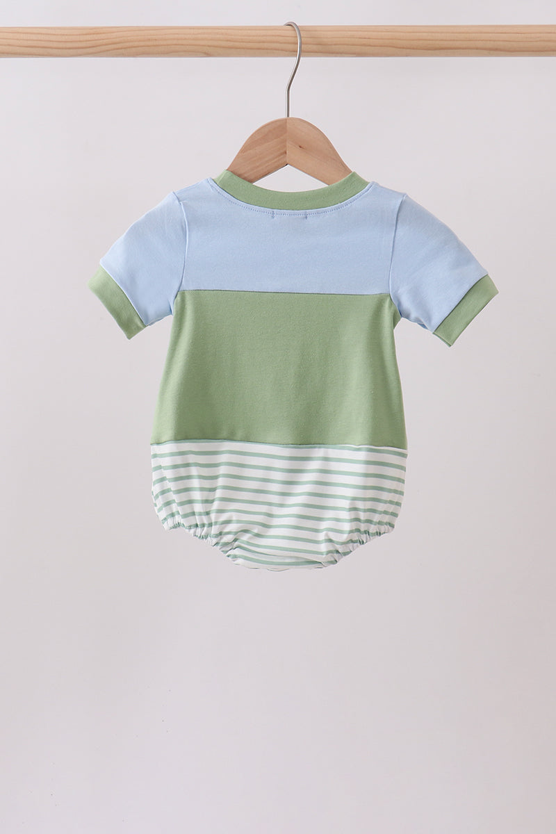 Blue&green Stripe Bubble