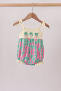 Palm Tree Embroidered Bubble
