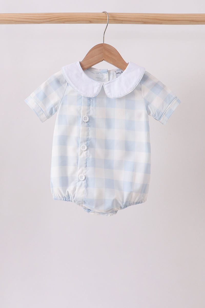 Blue Gingham Bubble