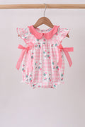 Pink Floral Ruffle Bubble