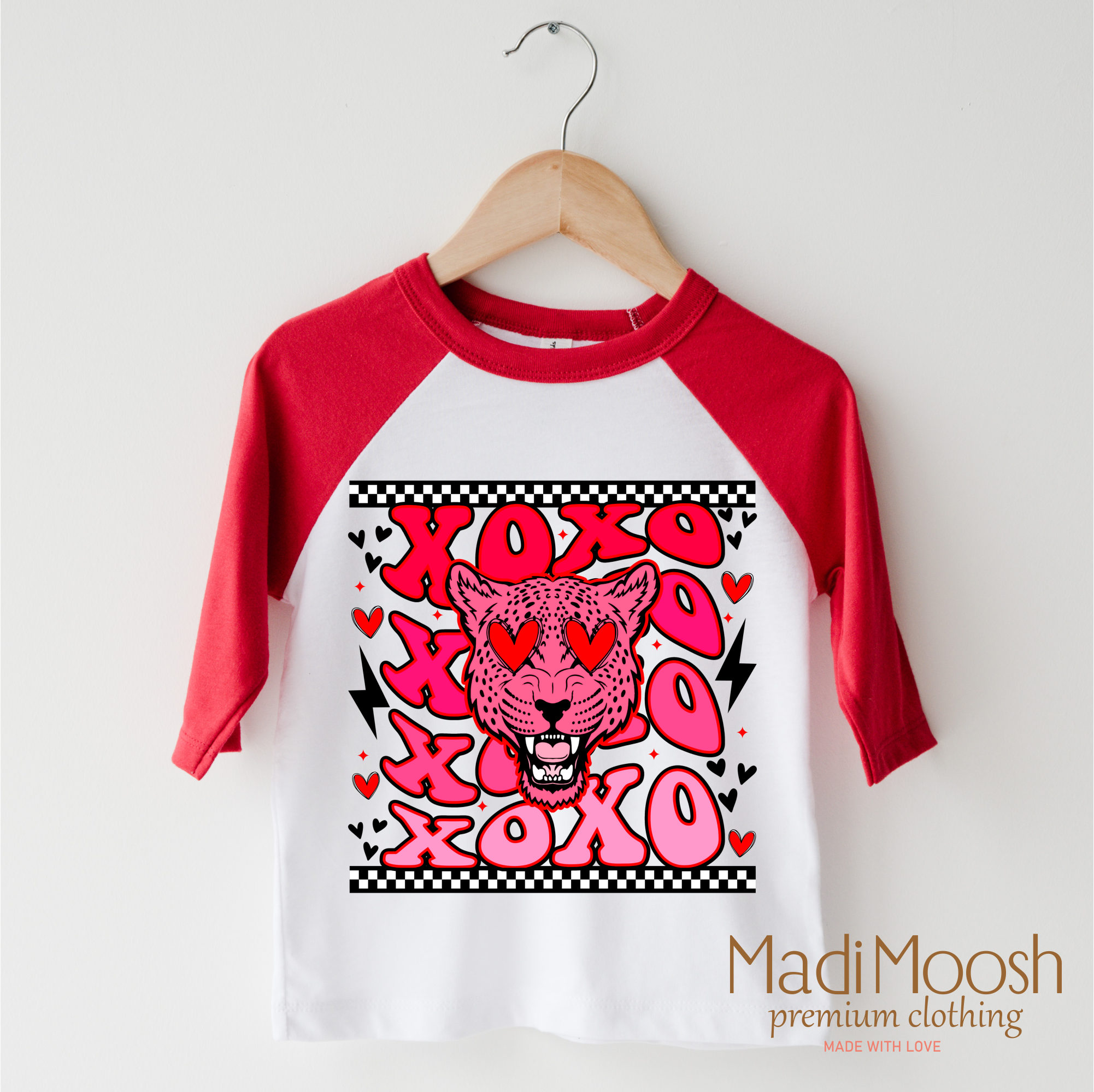 XOXO Leopard  Valentine Shirt - Valentine Tee