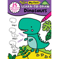 My First Learn-To-Draw: Dinosaurs: (25 Wipe Clean Activities + Dry Erase Marker) - Spiral