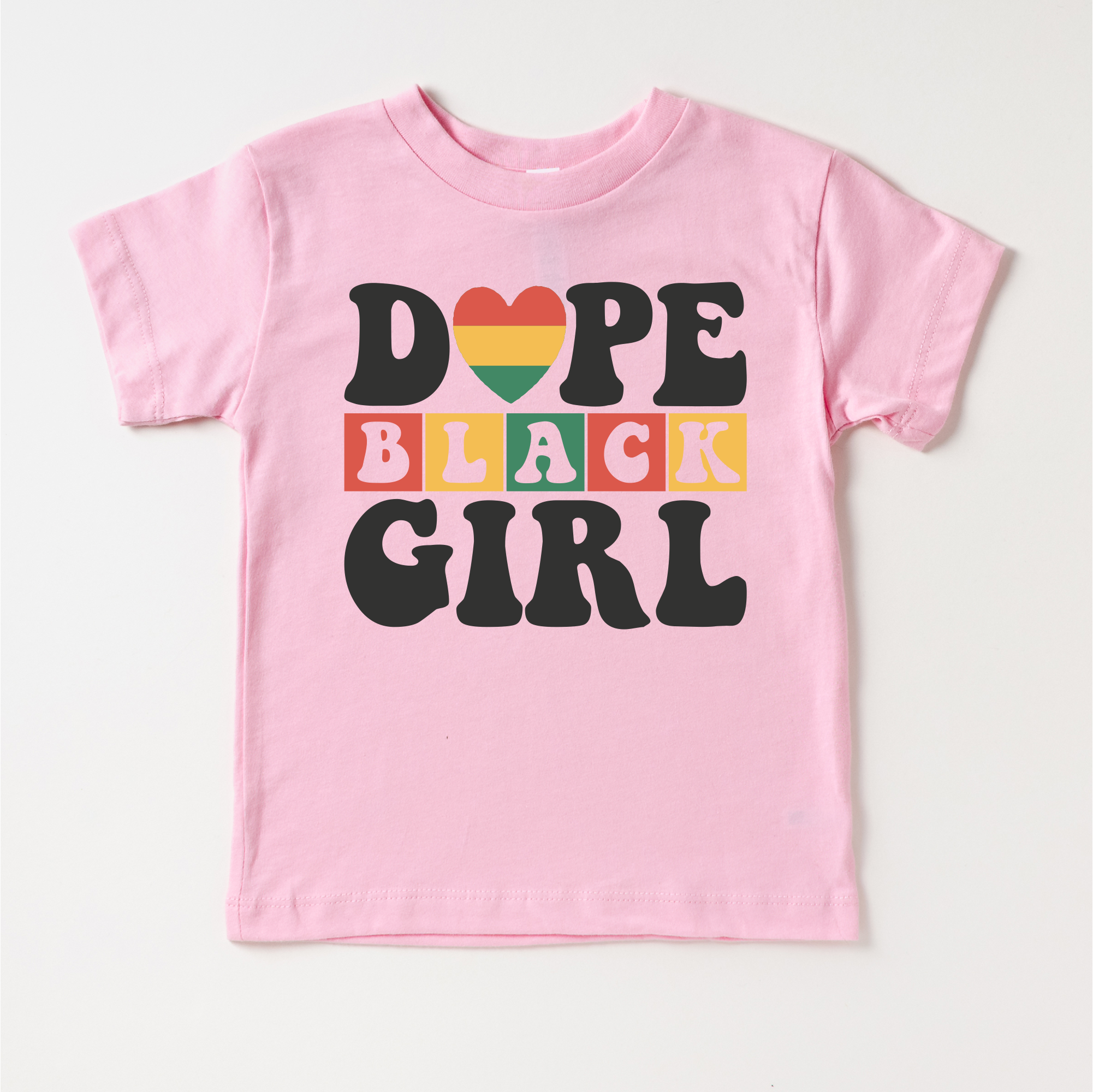 Dope Black Girl Black History Shirt - Juneteenth Kids & Adult Tee