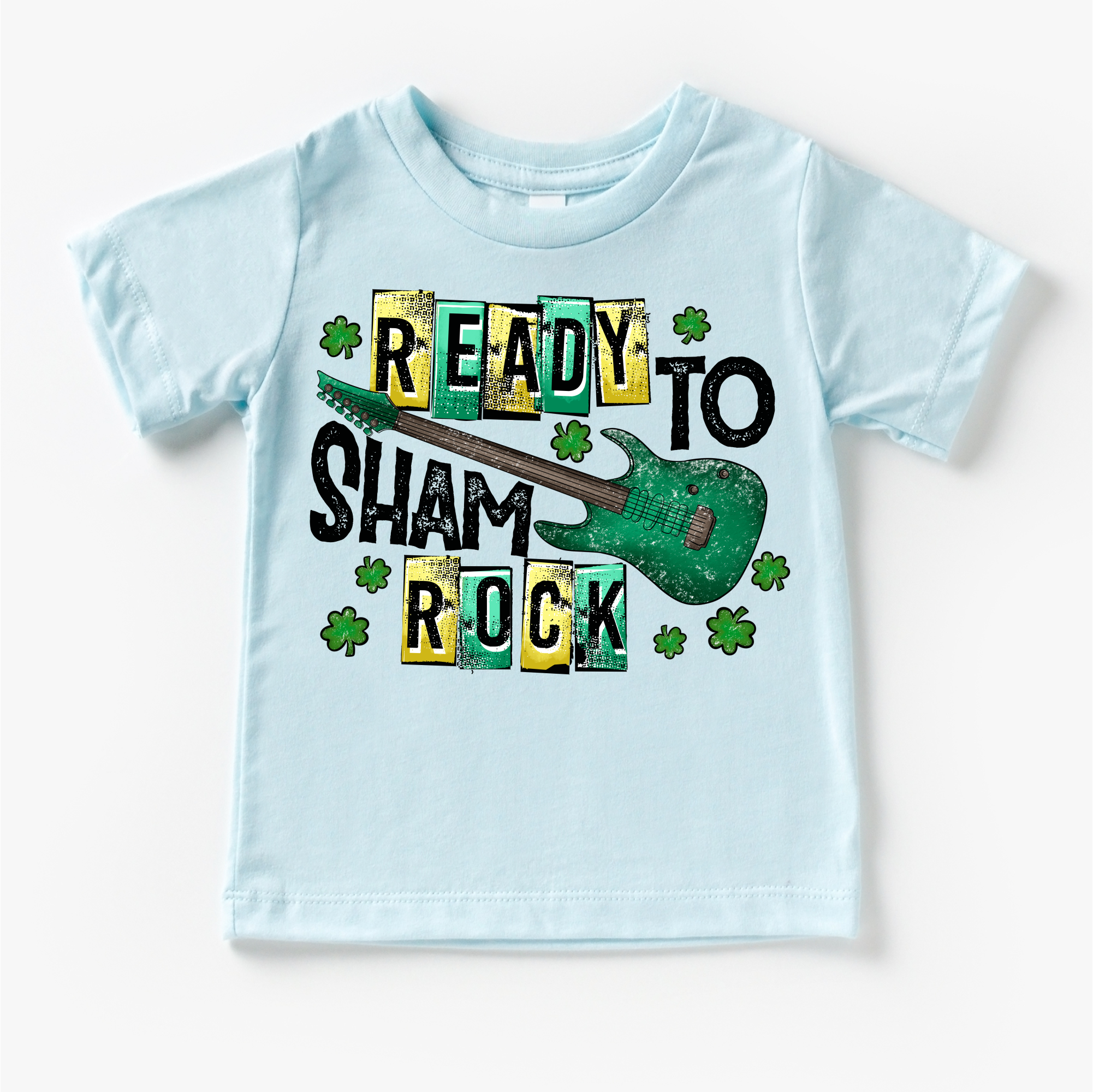 Ready To Shamrock St. Patrick's Day Shirt - Shamrock And Roll Kids & Adult Tees