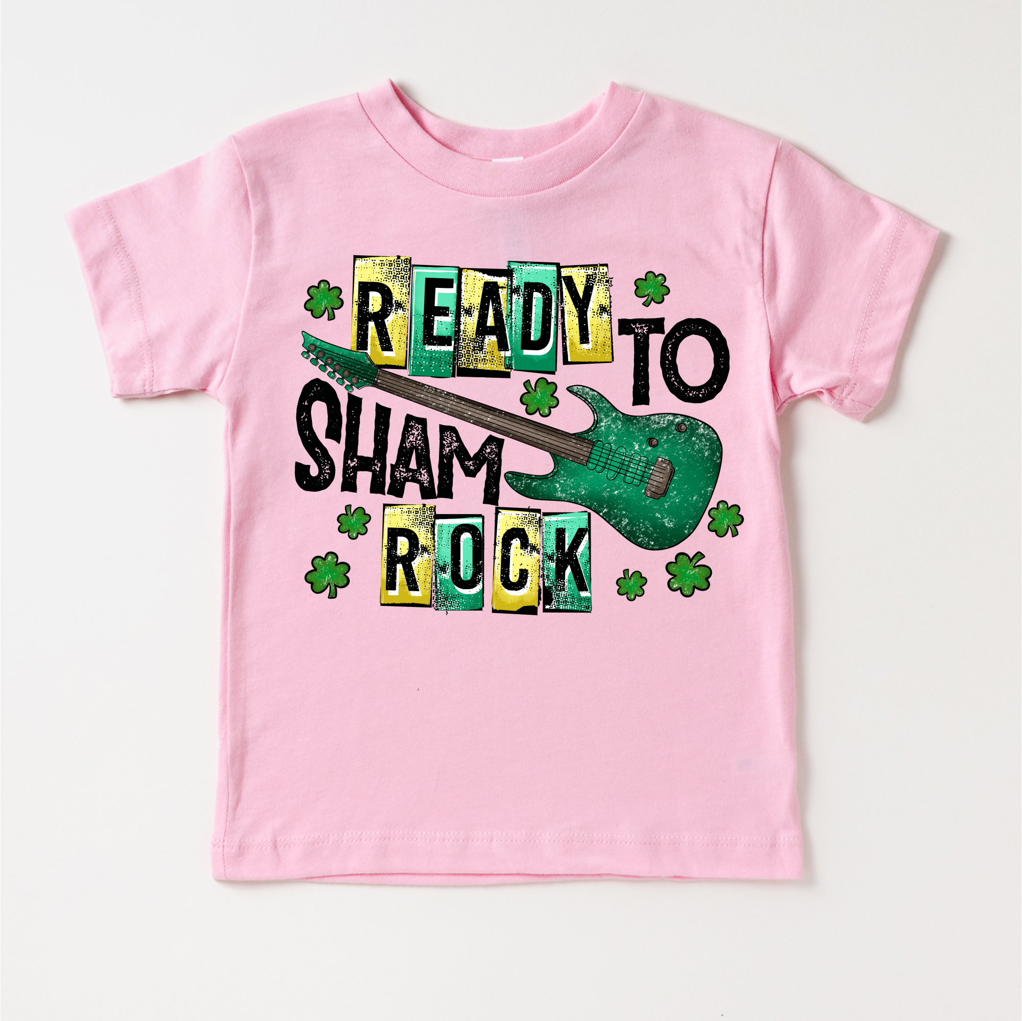 Ready To Shamrock St. Patrick's Day Shirt - Shamrock And Roll Kids & Adult Tees