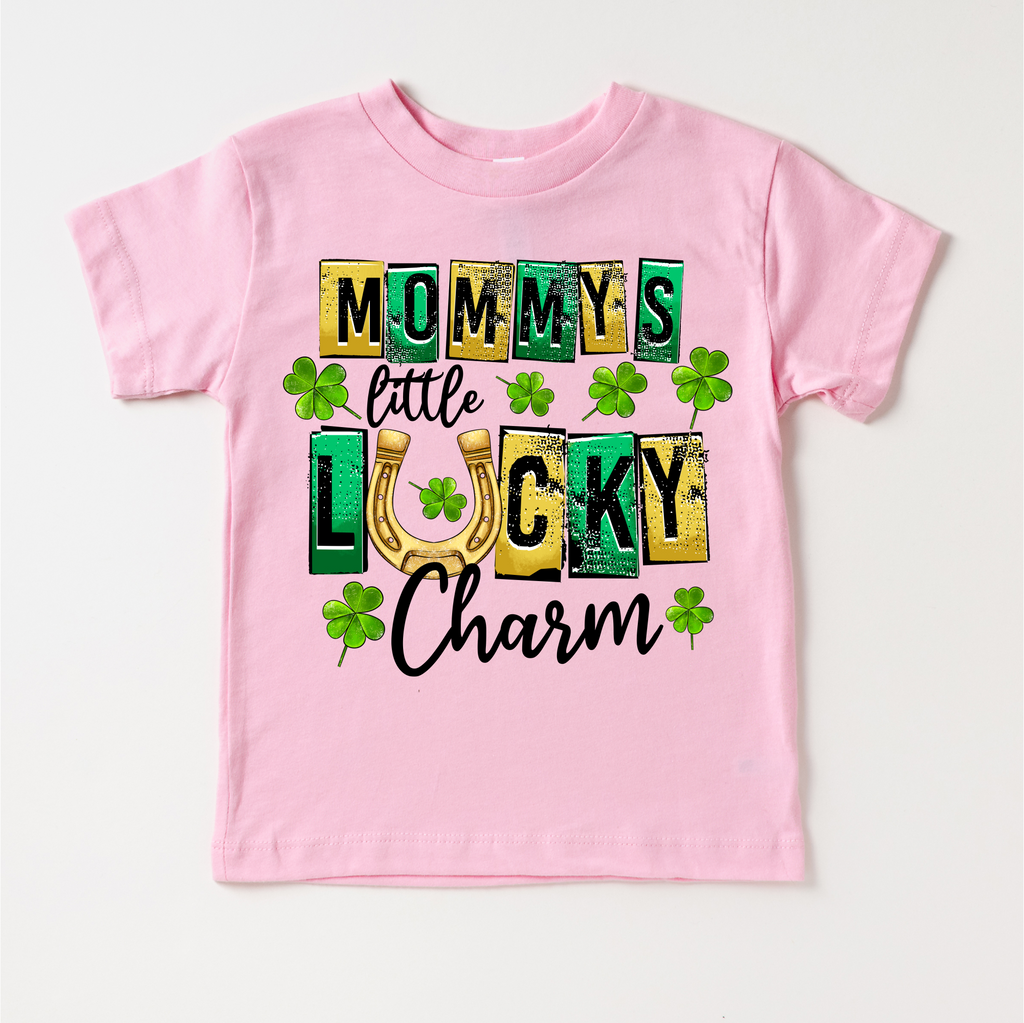 Mommy's Lucky Charm St. Patrick's Day Shirt - Lucky Charm Kids & Adult Tee