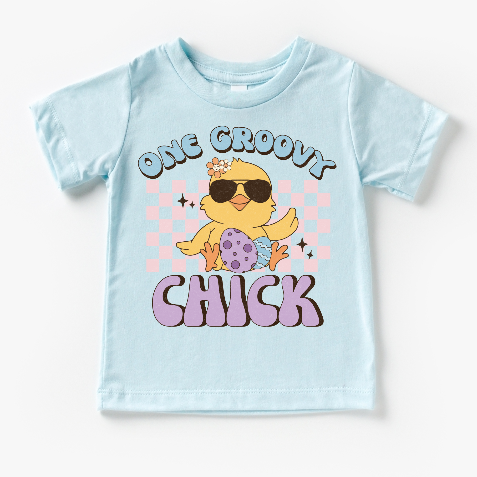 One Groovy Chick Easter Shirt - Easter Chicken Kids & Adult Tee