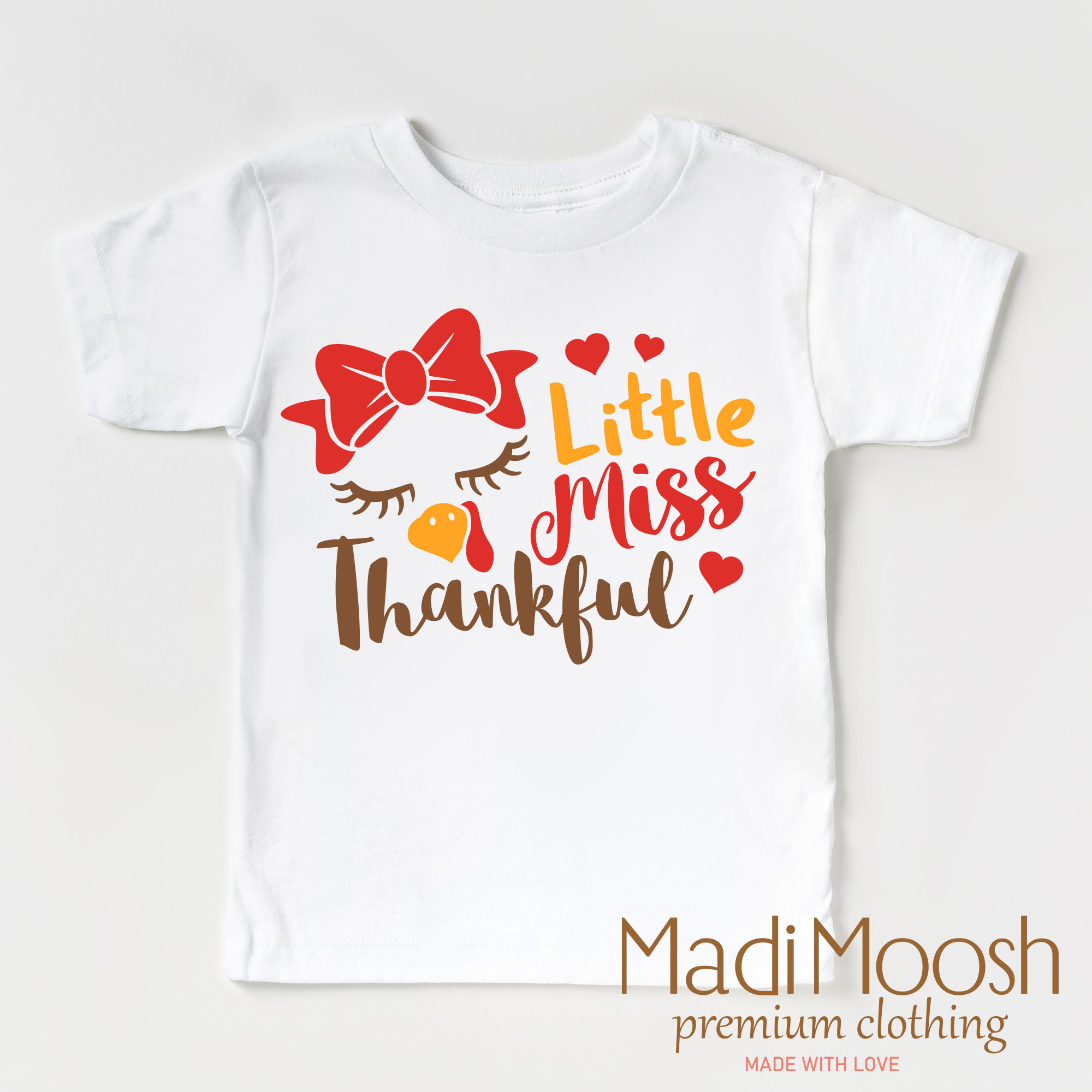 Little Miss Thankful Shirt - Thanksgiving Shirt
