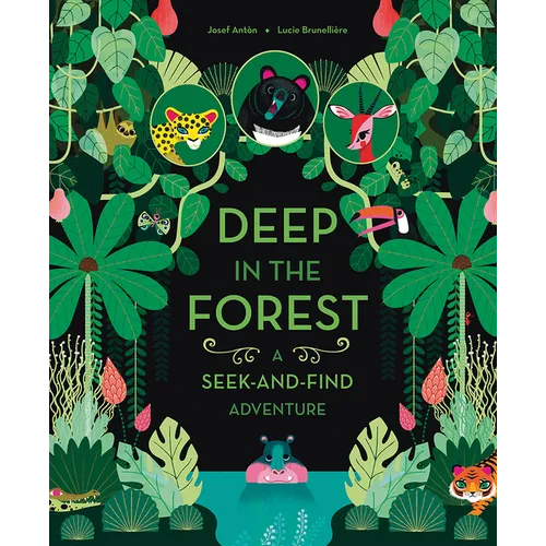 Deep in the Forest: A Seek-And-Find Adventure - Board Book