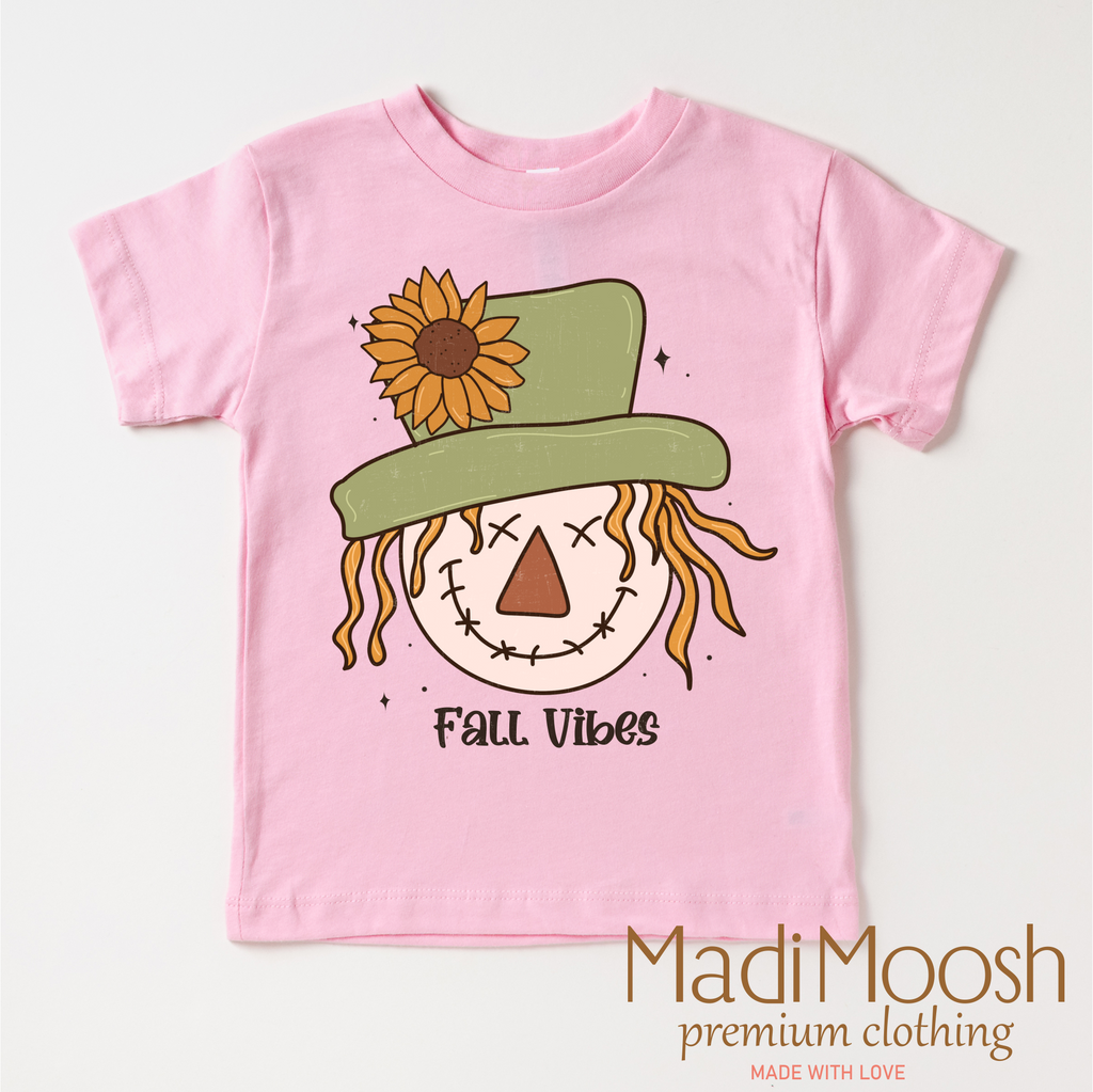 Fall Vibes Scarecrow Shirt - Fall Tee