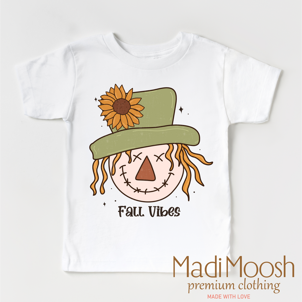Fall Vibes Scarecrow Shirt - Fall Tee