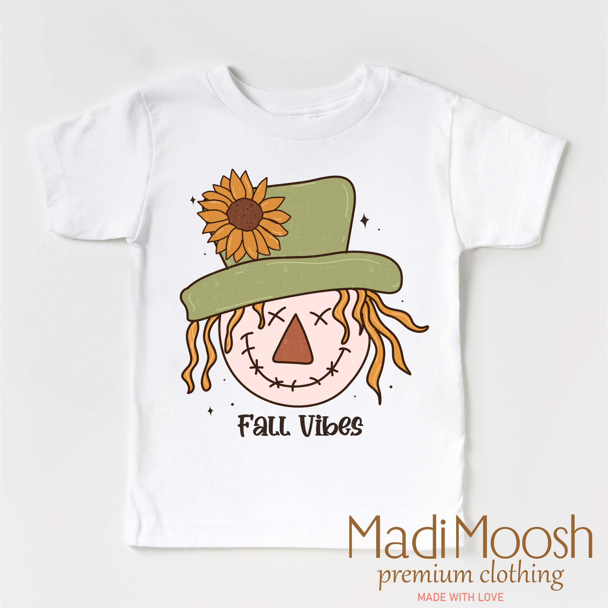 Fall Vibes Scarecrow Shirt - Fall Tee