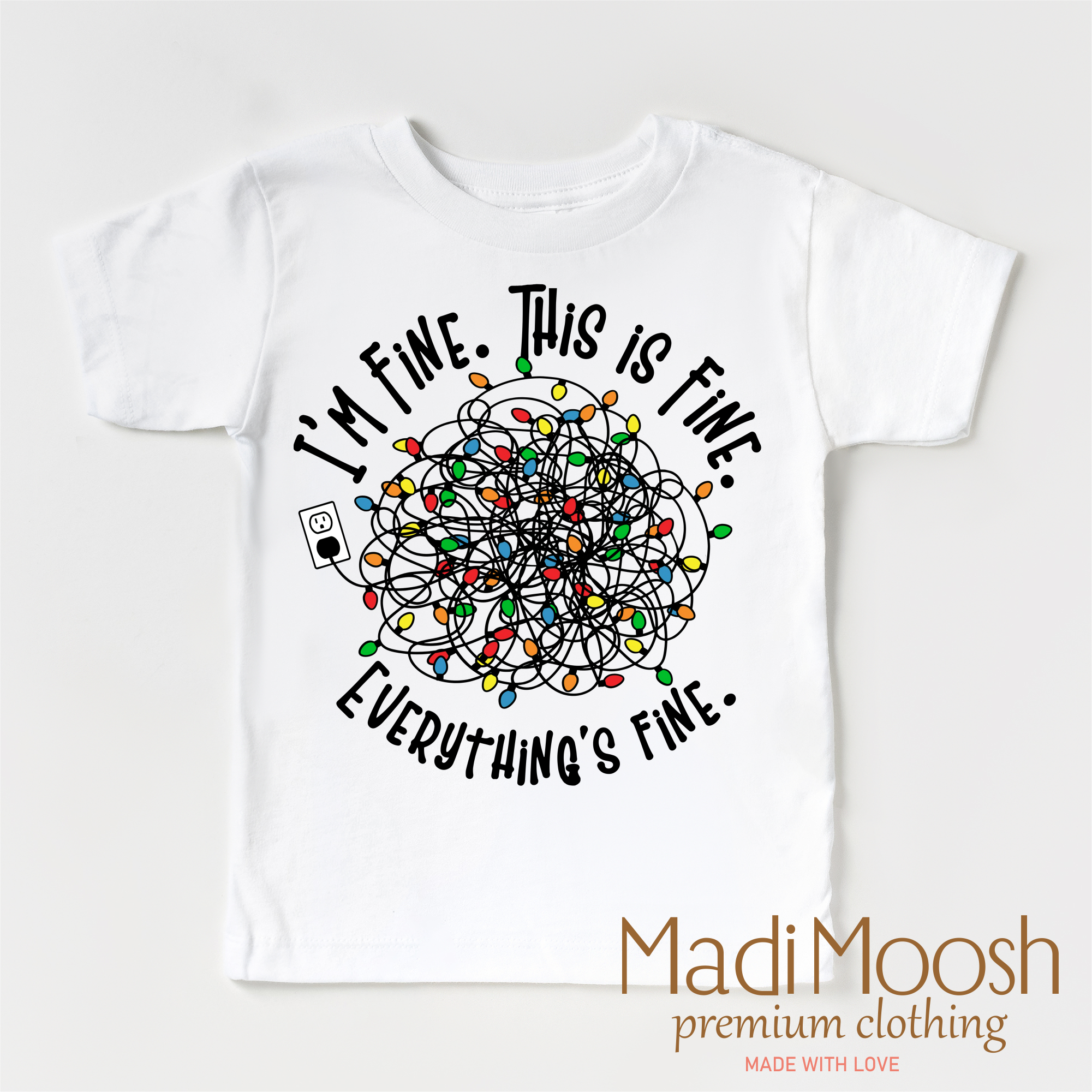 I'm Fine, This is Fine, Everything Is Fine Shirt - Christmas Shirt