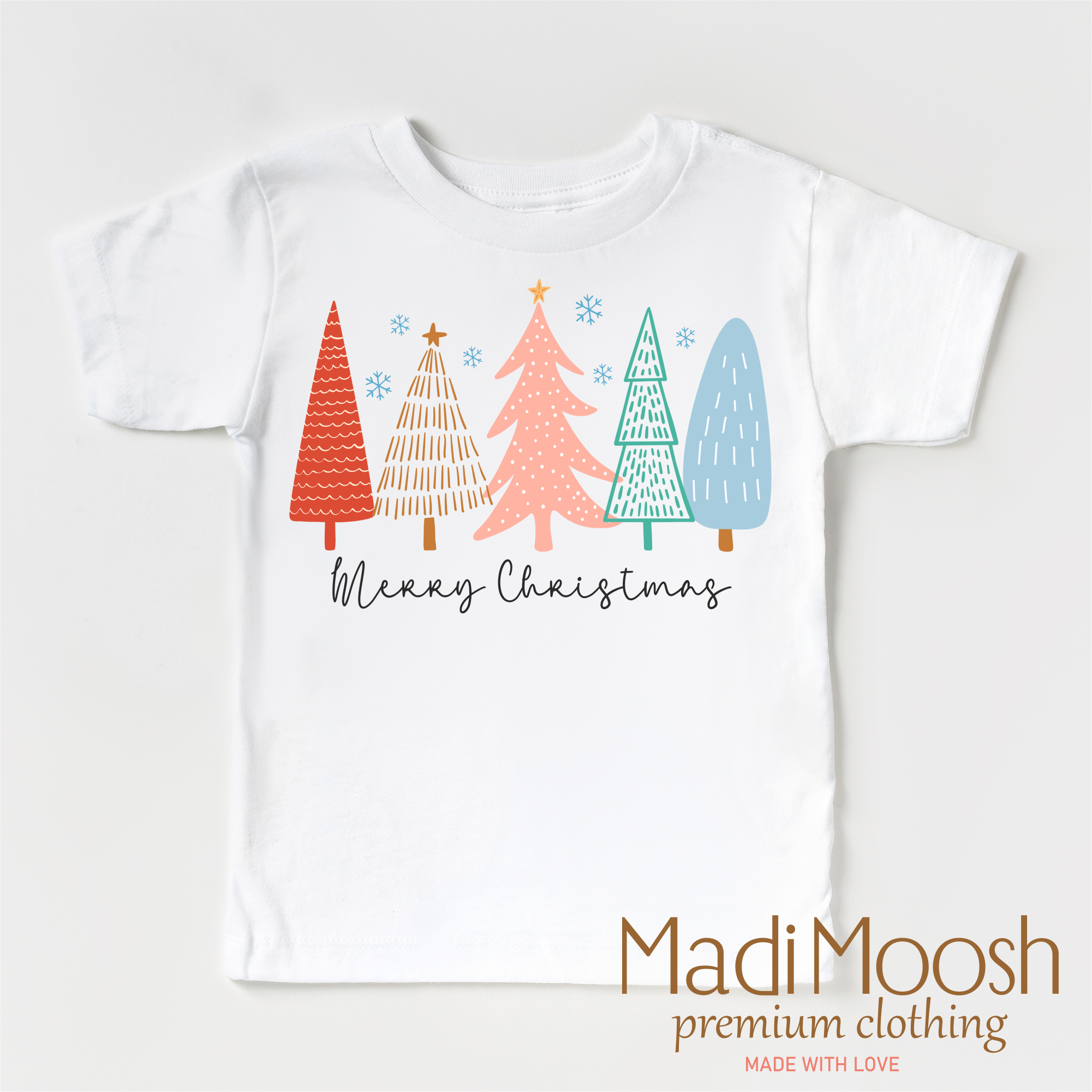 Merry Christmas Trees Shirt - Christmas Shirt