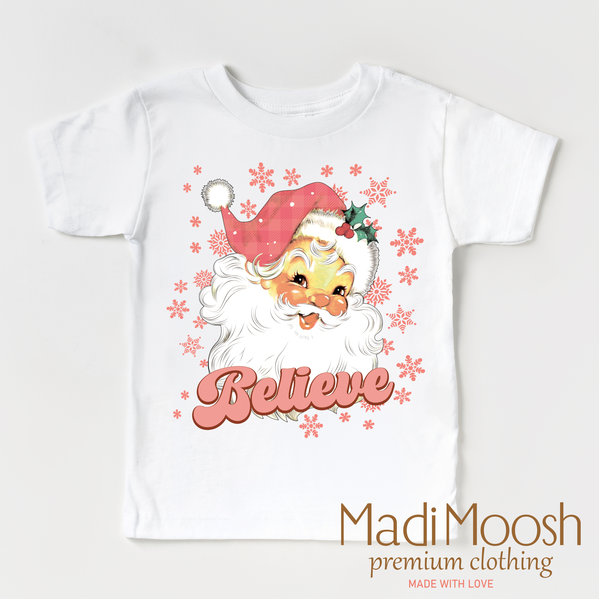 Sant Claus Believe Shirt - Christmas Shirt