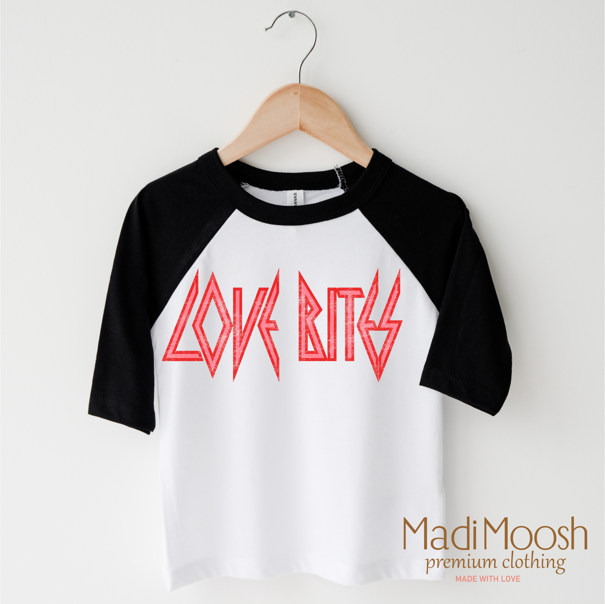 Love Bites Retro Valentine's Shirt - Rocker Valentine Tee