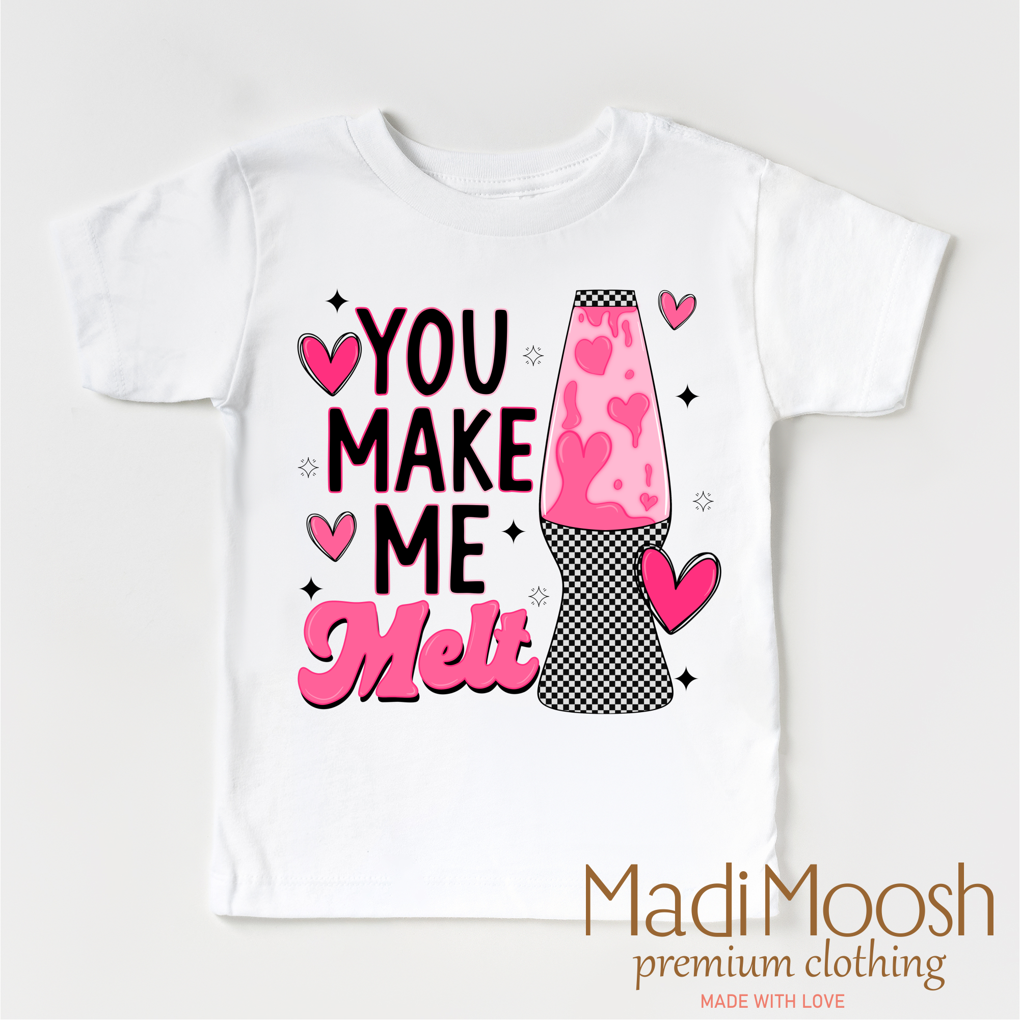 You Make My Heart Melt Valentine's Day Shirt - Lava Lamp Valentine Tee
