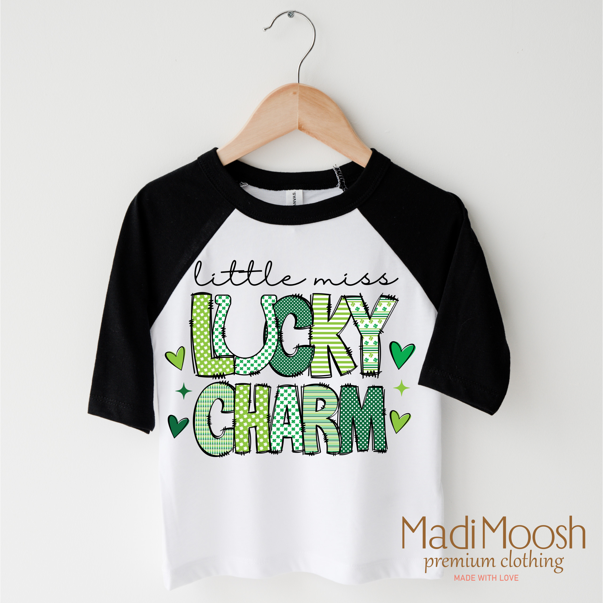 Lucky Charm St. Patrick's Day  Shirt - Kids St Patrick's Day Tee