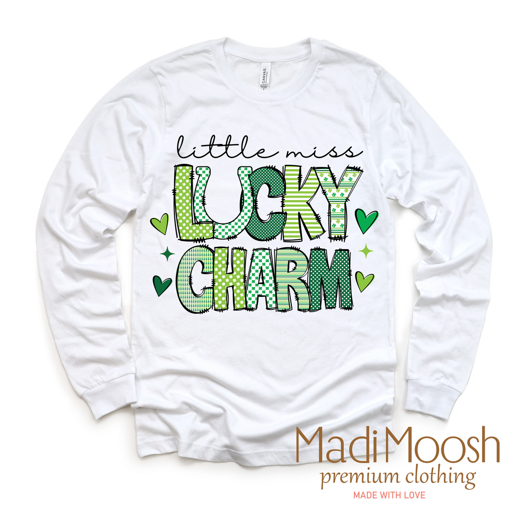 Lucky Charm St. Patrick's Day  Shirt - Kids St Patrick's Day Tee
