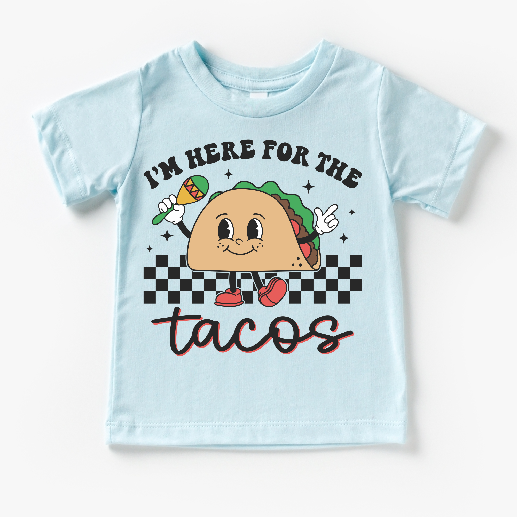 I'm Here For The Tacos Cinco De Mayo Shirt - Kids Cinco De Mayo Tee