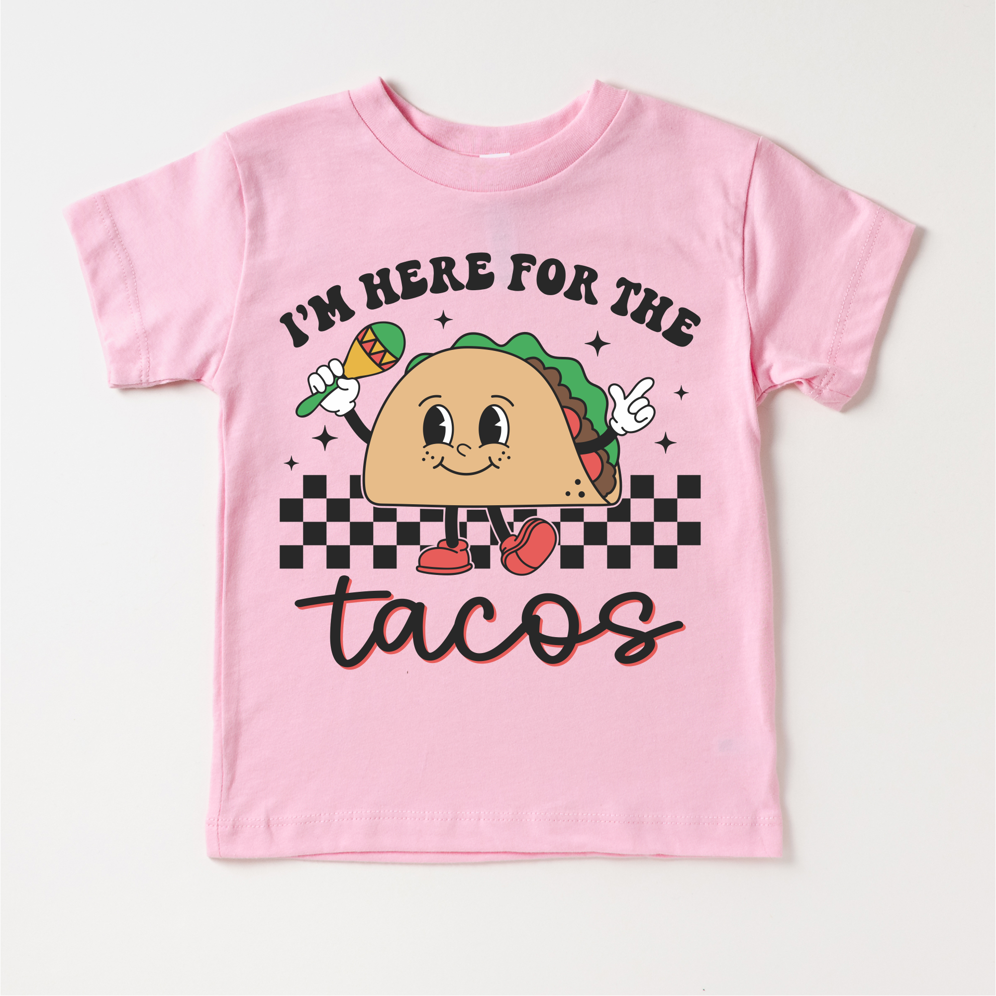 I'm Here For The Tacos Cinco De Mayo Shirt - Kids Cinco De Mayo Tee