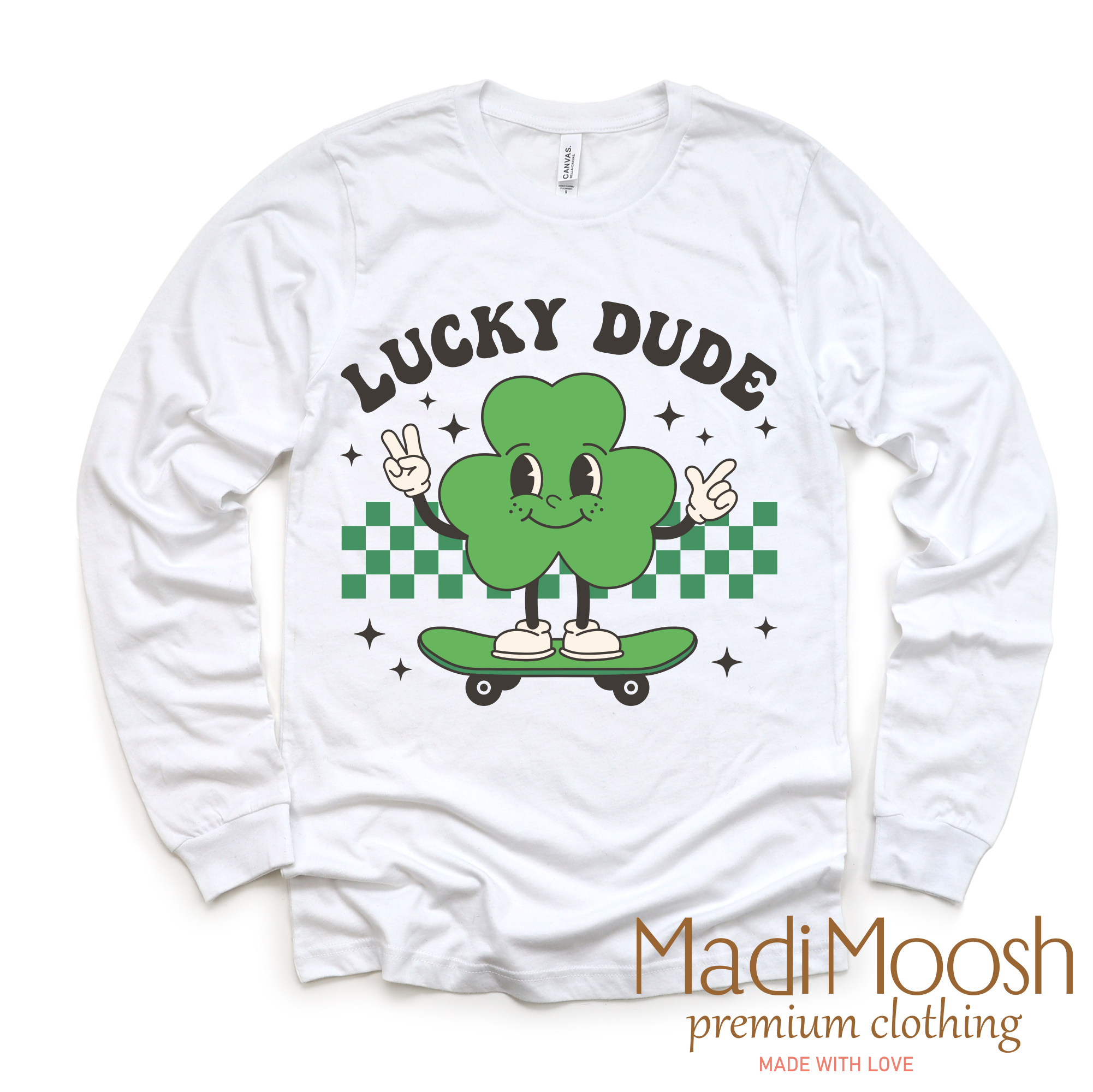 Lucky Dude St. Patrick's Day Shirt - Kids St. Patrick's Day Tee