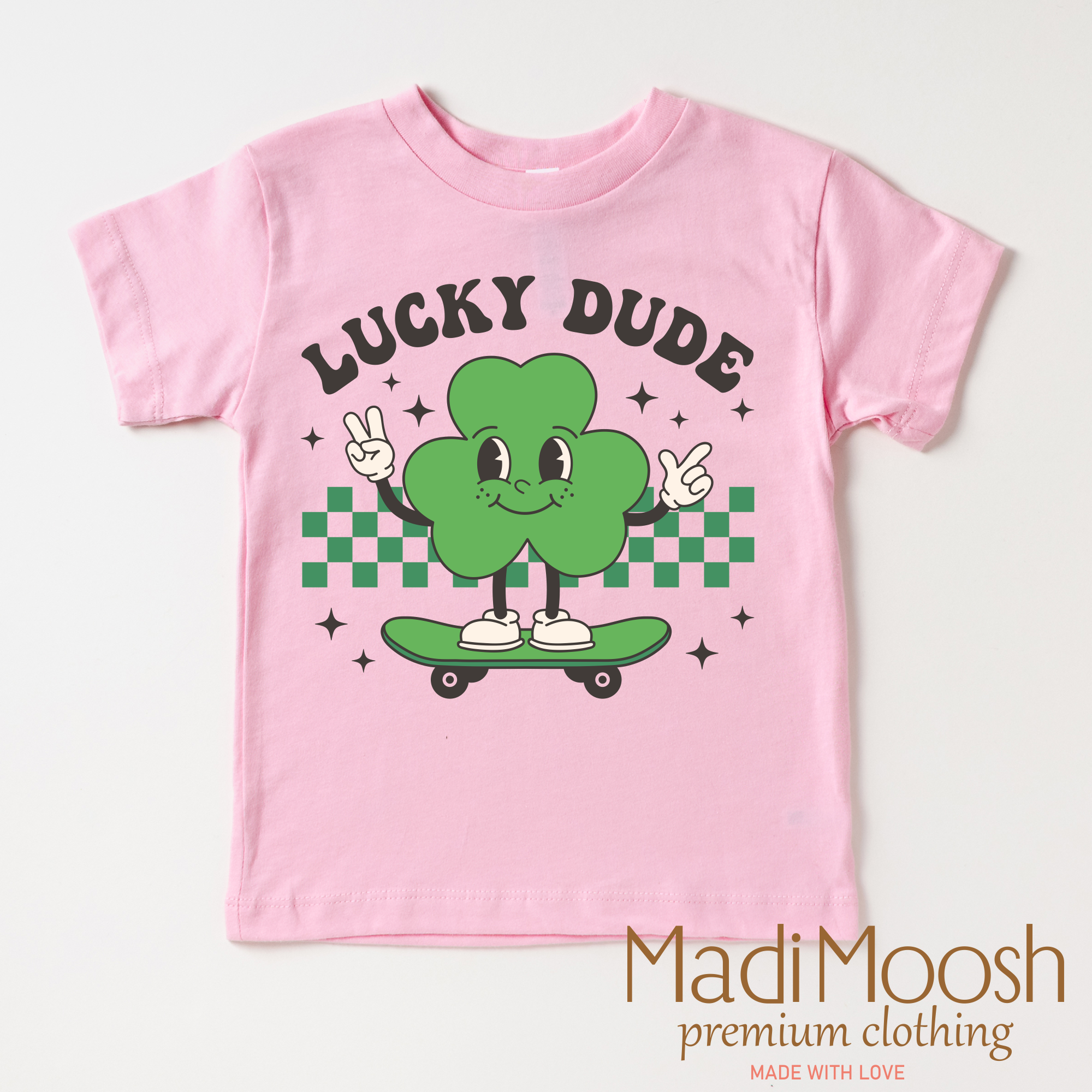 Lucky Dude St. Patrick's Day Shirt - Kids St. Patrick's Day Tee