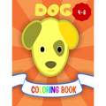 Dog Coloring Book: 50 Dog Drawing To Color - Paperback