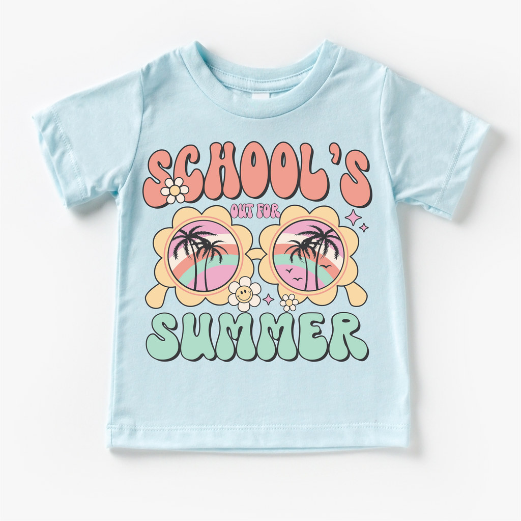 Schools Out For The Summer Vacation Shirt - Kids Summer Shirt