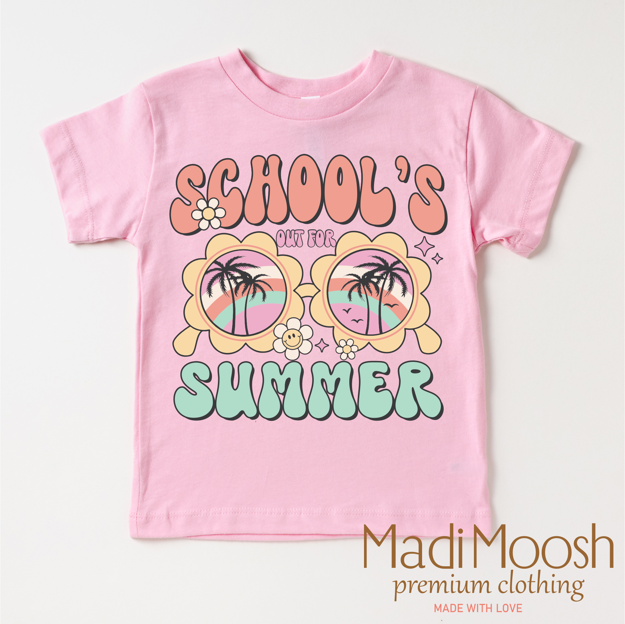 Schools Out For The Summer Vacation Shirt - Kids Summer Shirt