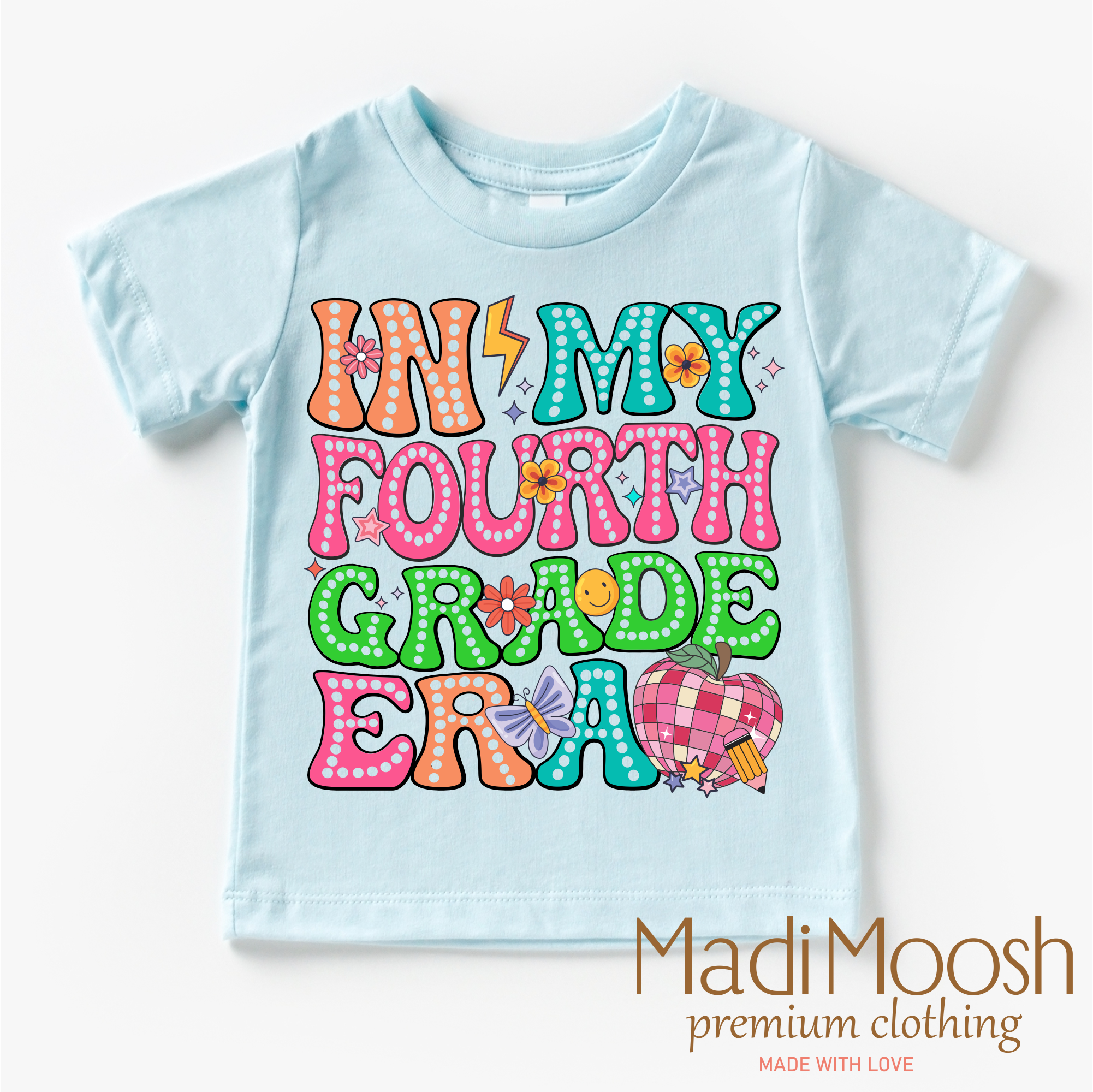 In My 4th Grade Era Back To School Shirt - School Shirt