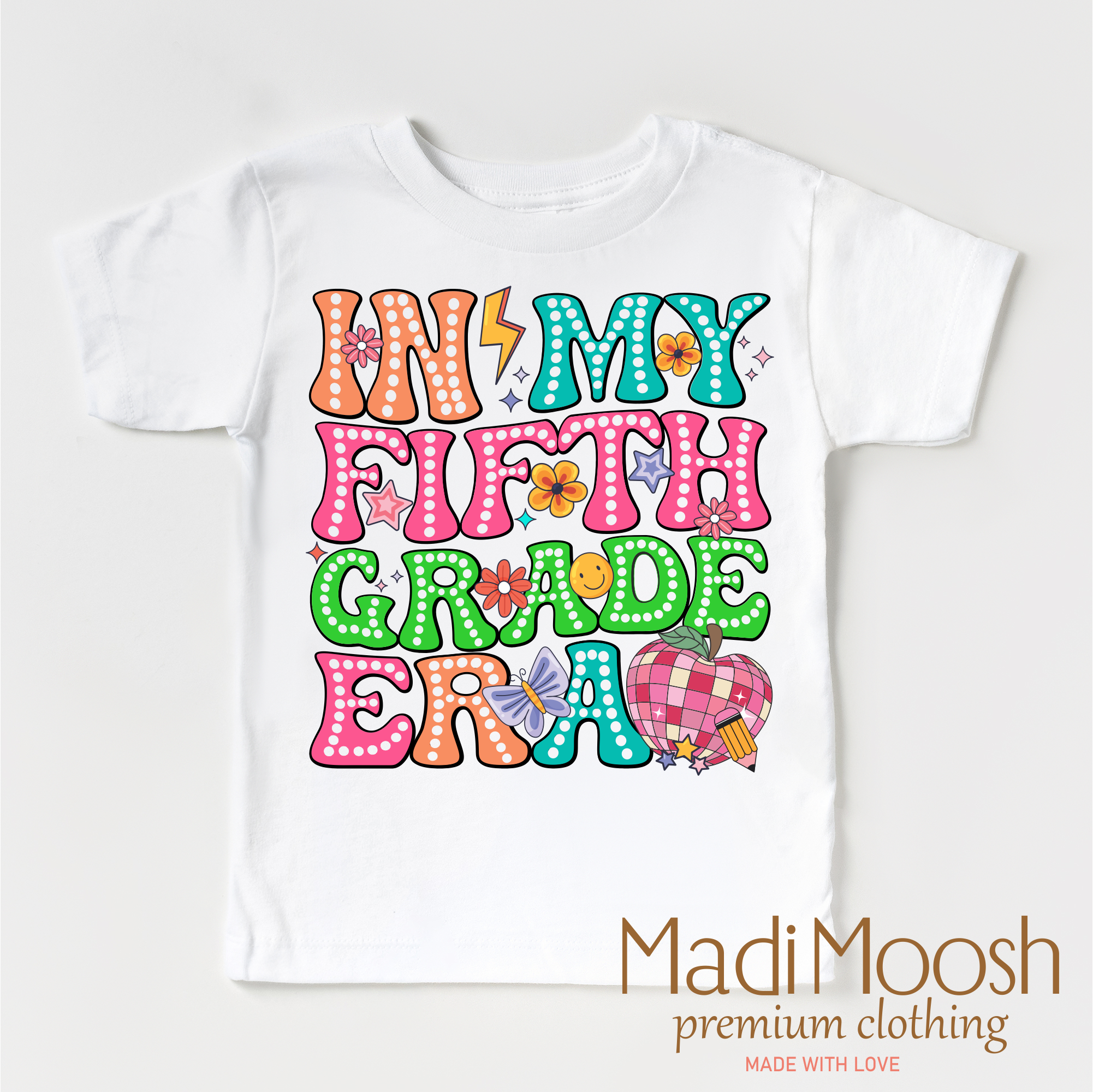 In My 5th Grade Era Back To School Shirt - School Shirt