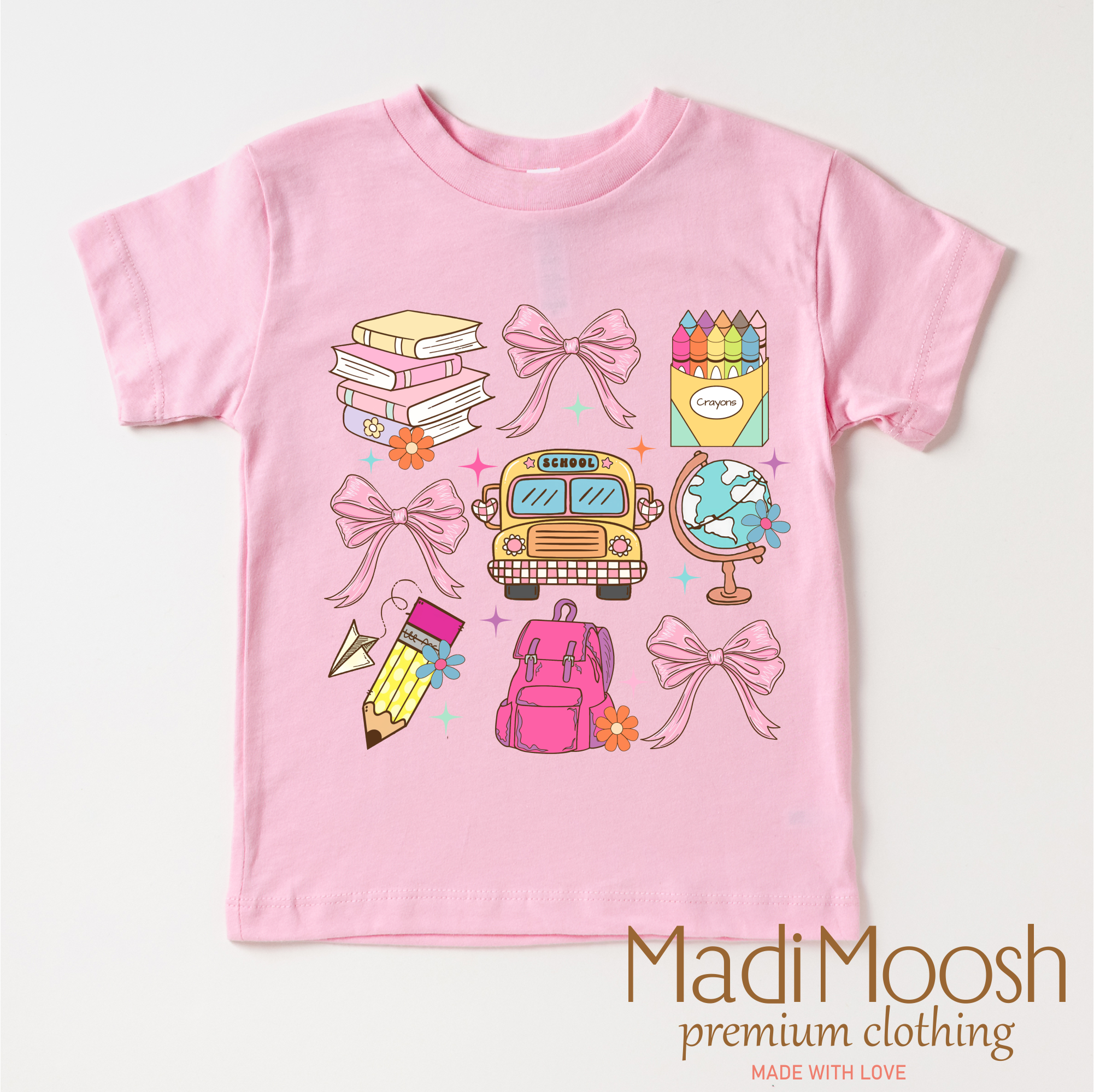 Cute Girls School Shirt - Back To School Shirt