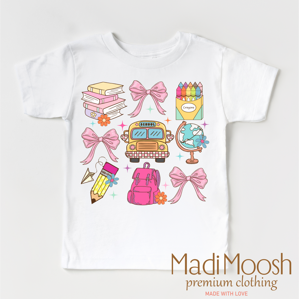 Cute Girls School Shirt - Back To School Shirt