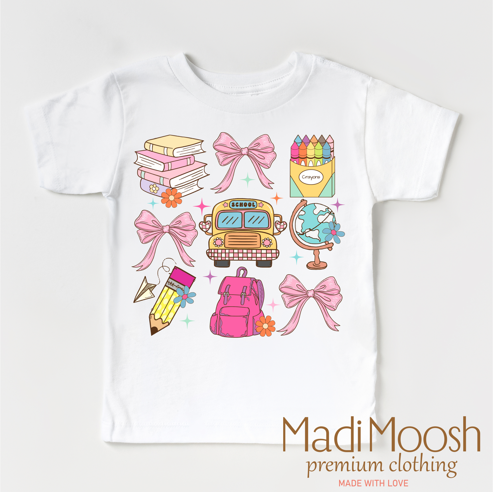 Cute Girls School Shirt - Back To School Shirt