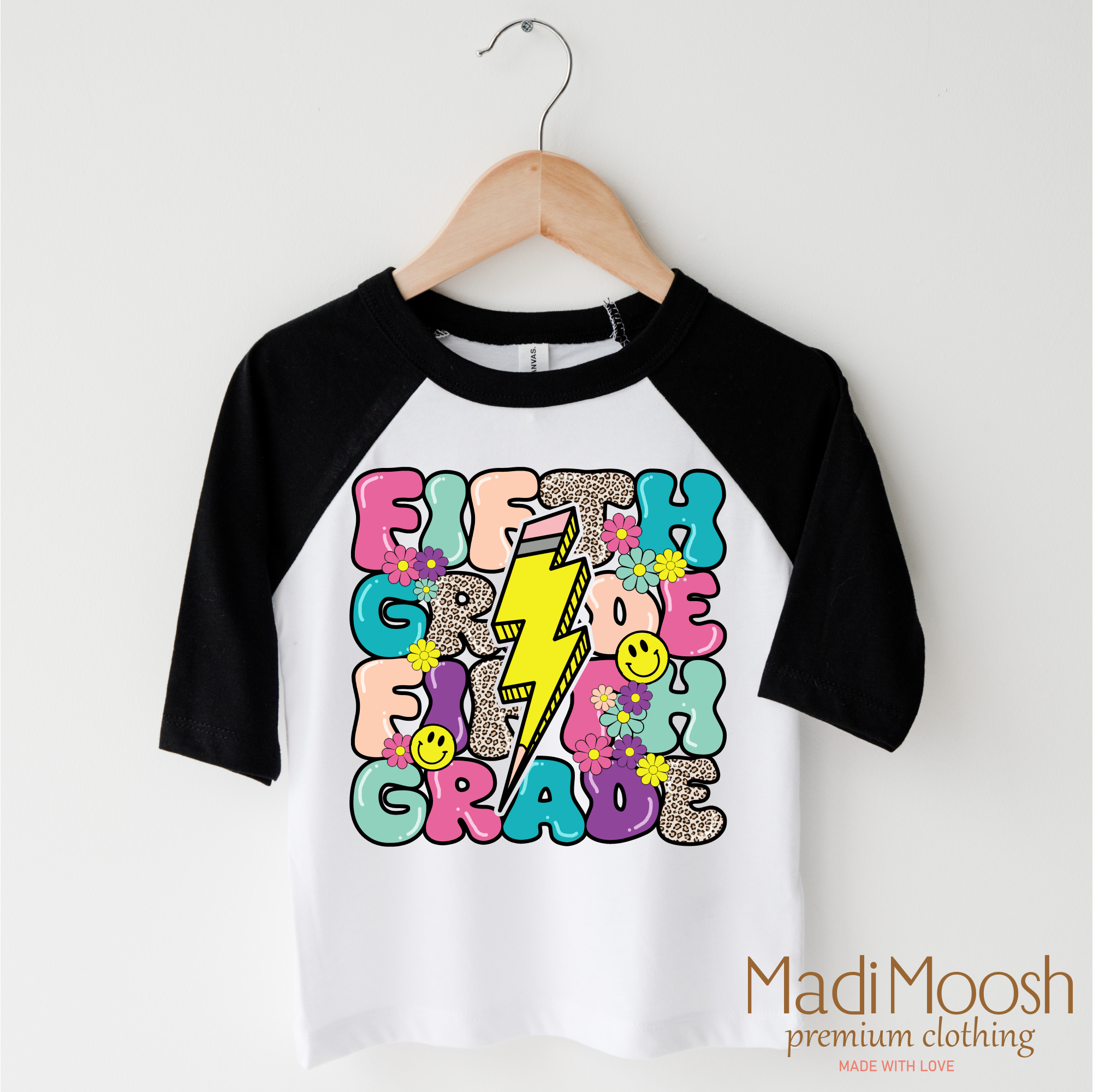 5th Grade Lightning Bolt Back To School Shirt - School Shirt